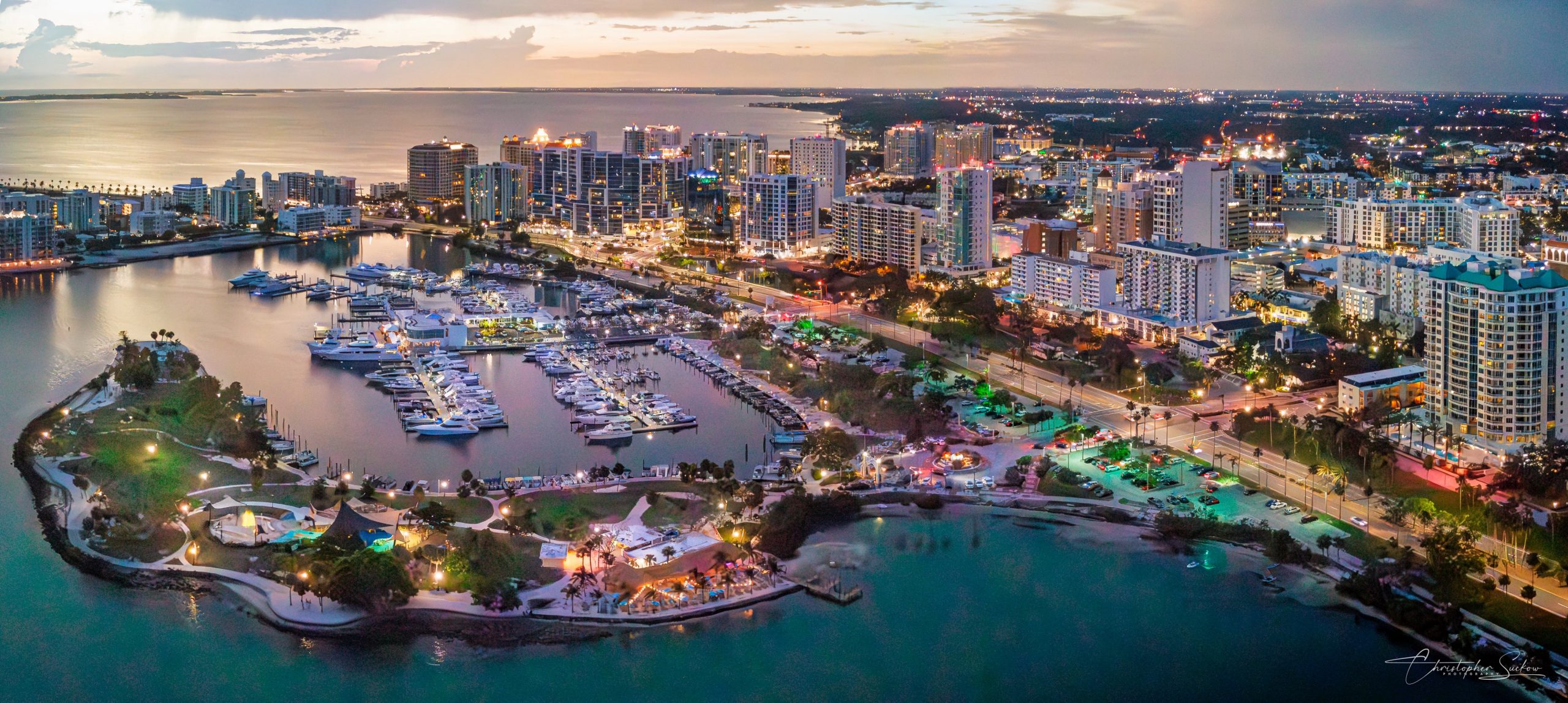 Sarasota skyline representing Sarasota job growth and relocation opportunities